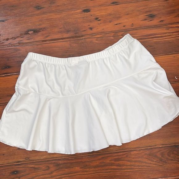 Nike athletic athleisure unlined tennis golf mini skirt sz XL - Picture 6 of 7
